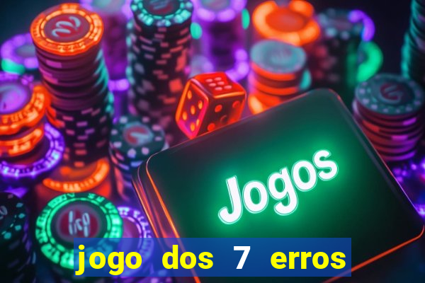 jogo dos 7 erros para manipuladores de alimentos